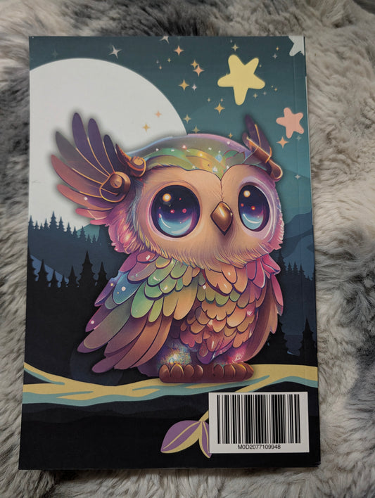 Rainbow Owl Notebook